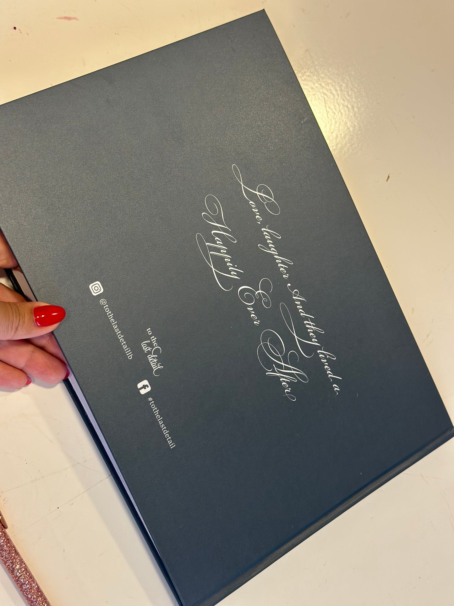 Guest Book Hard Cover