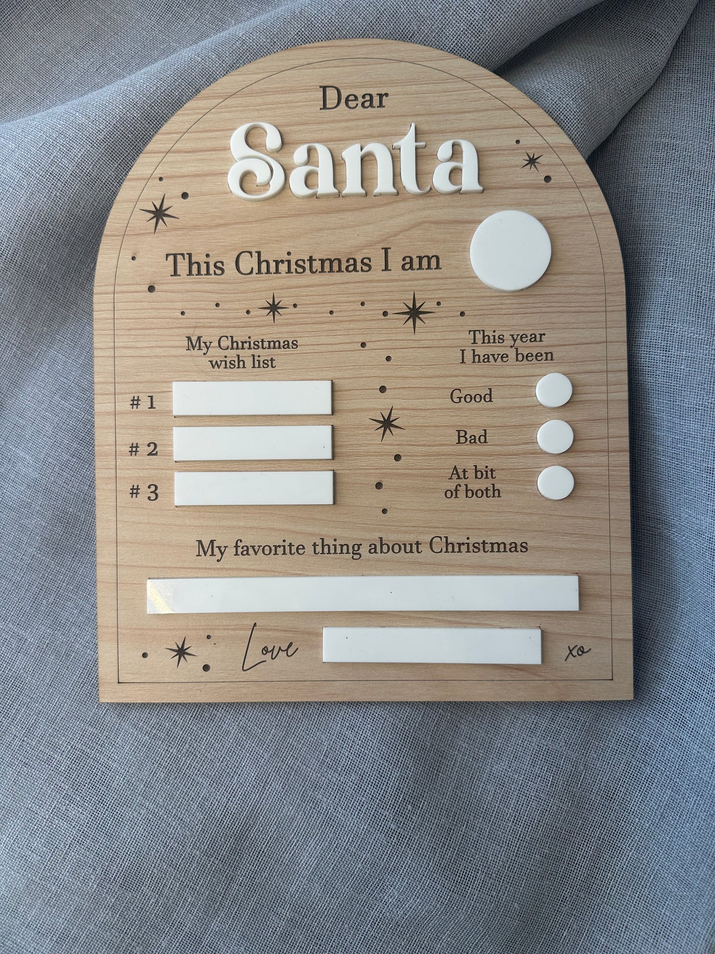 Dear Santa Board