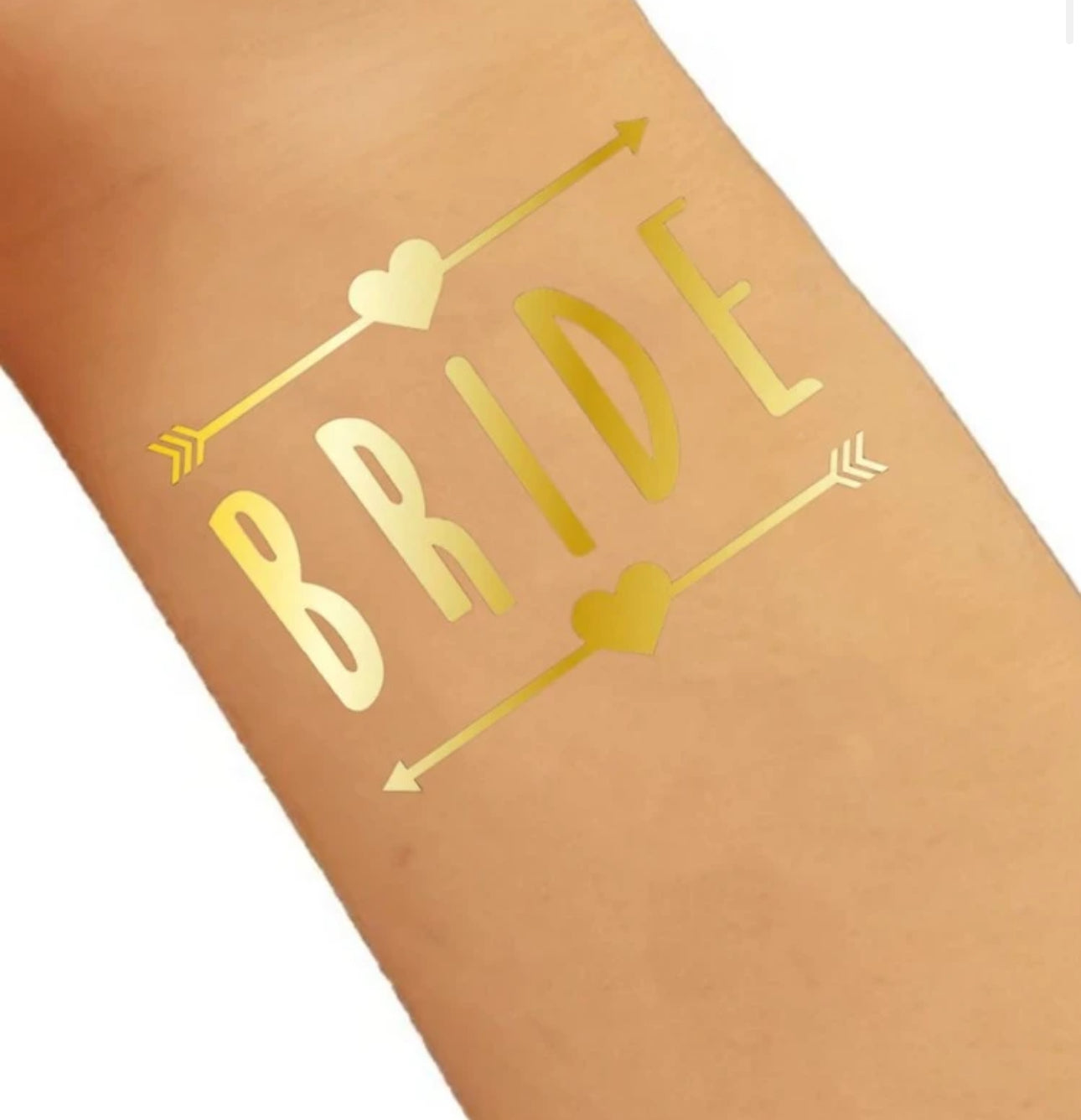 Bachelorette Tattoo stickers (10 stickers)