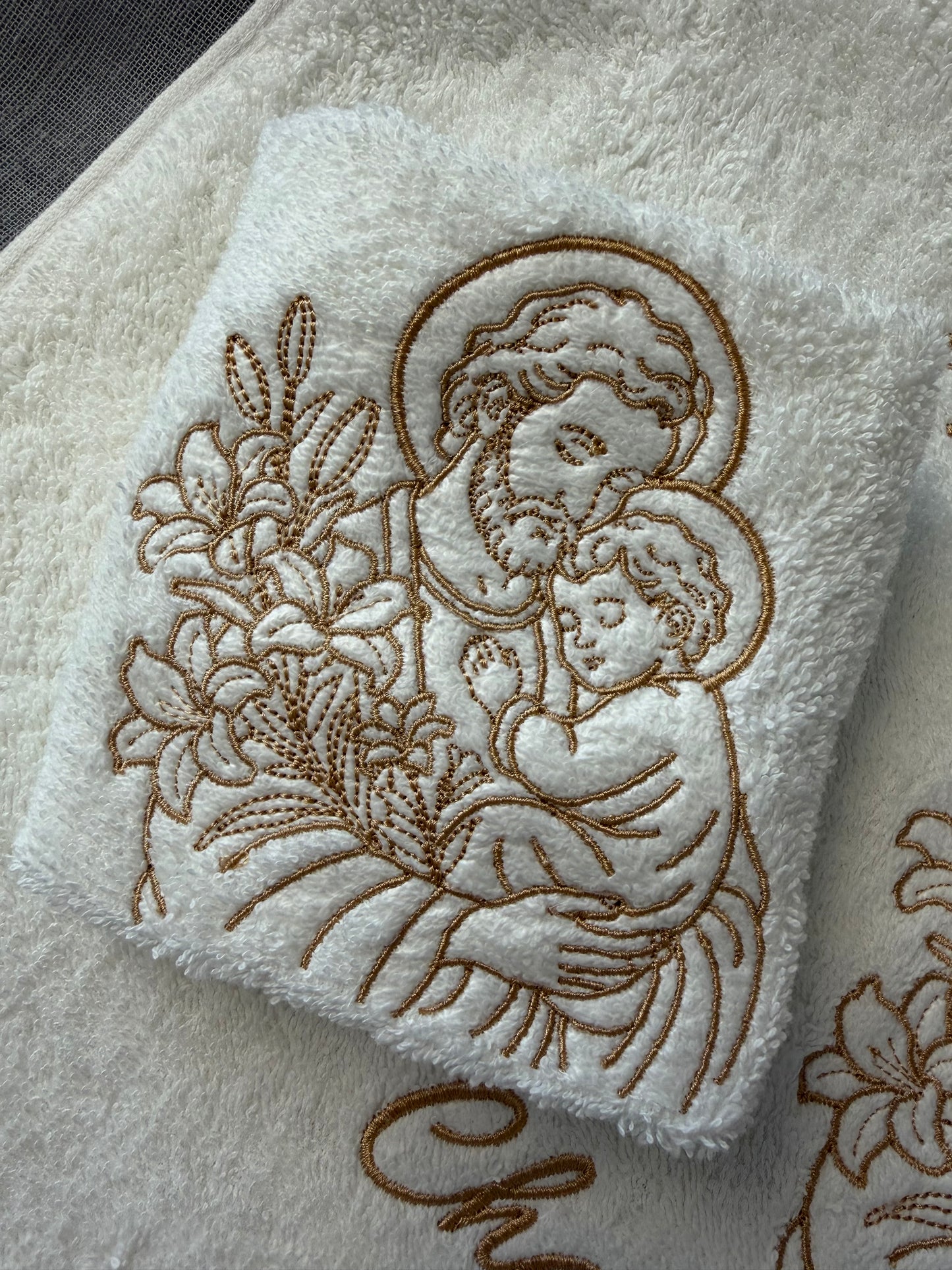 Baptism Towels set (Design 8)