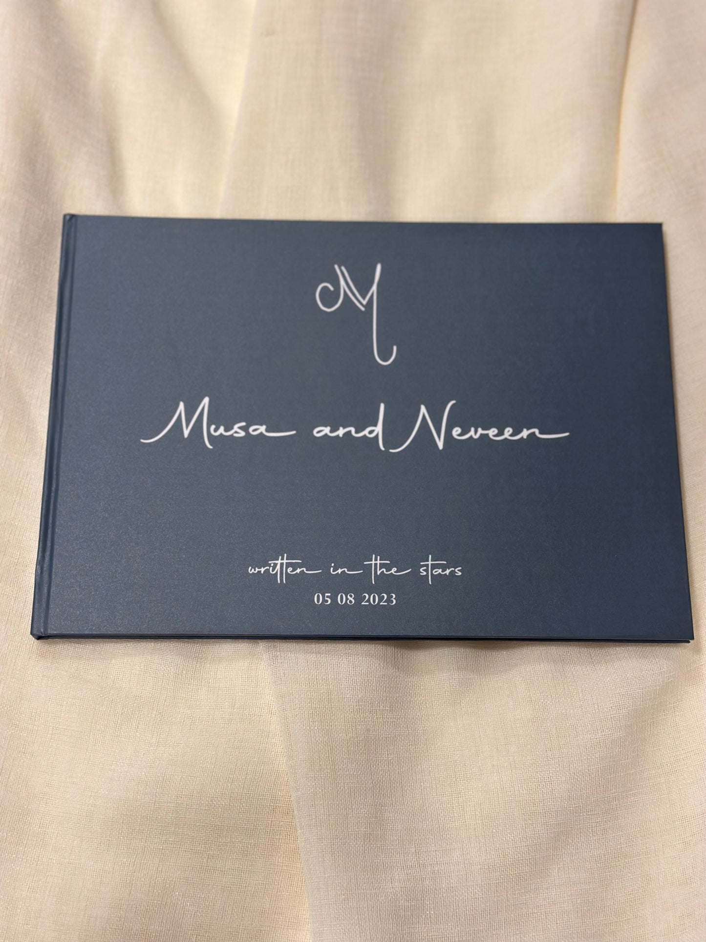Guest Book Hard Cover