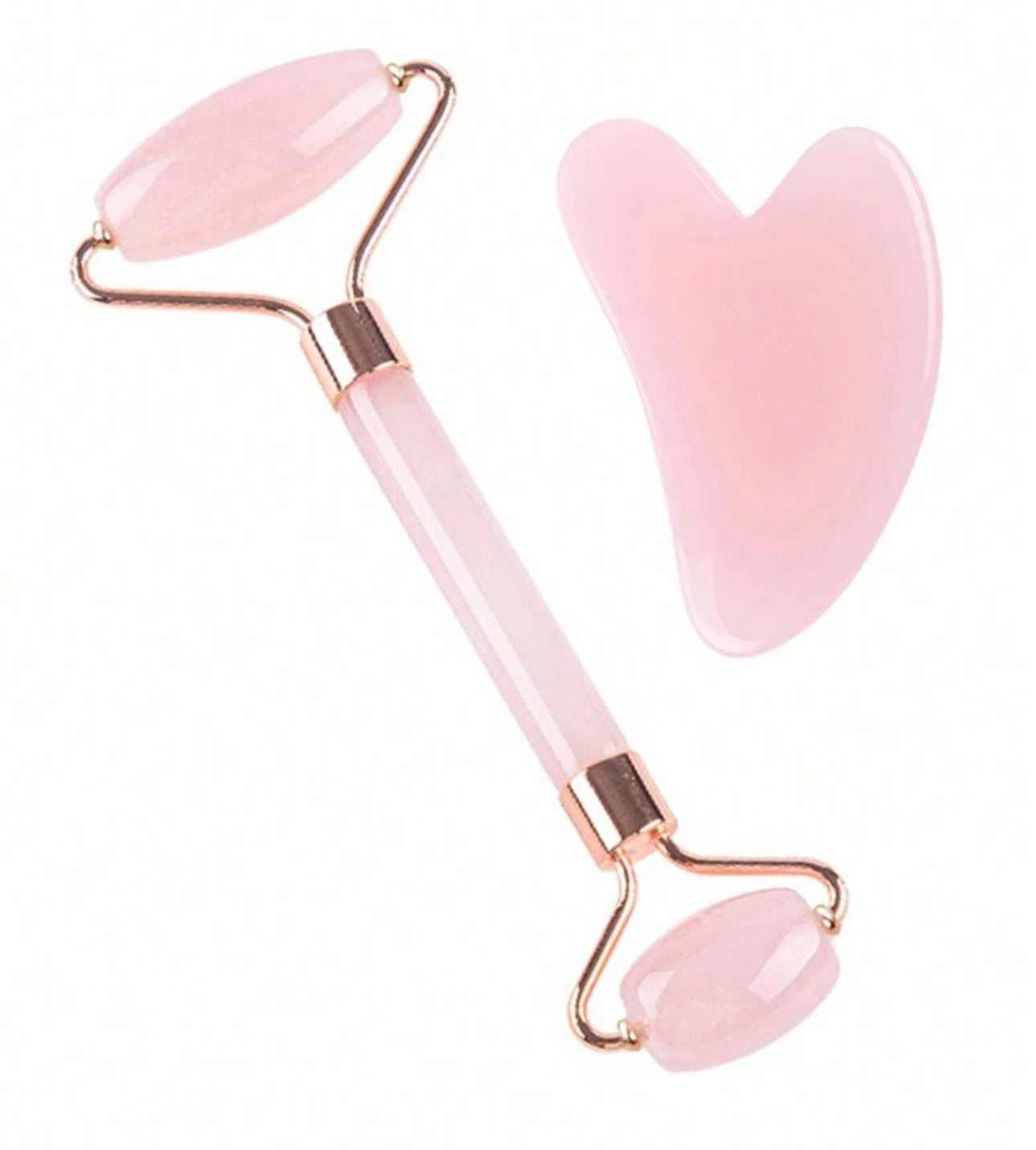 Resine roller and Gua Sha set
