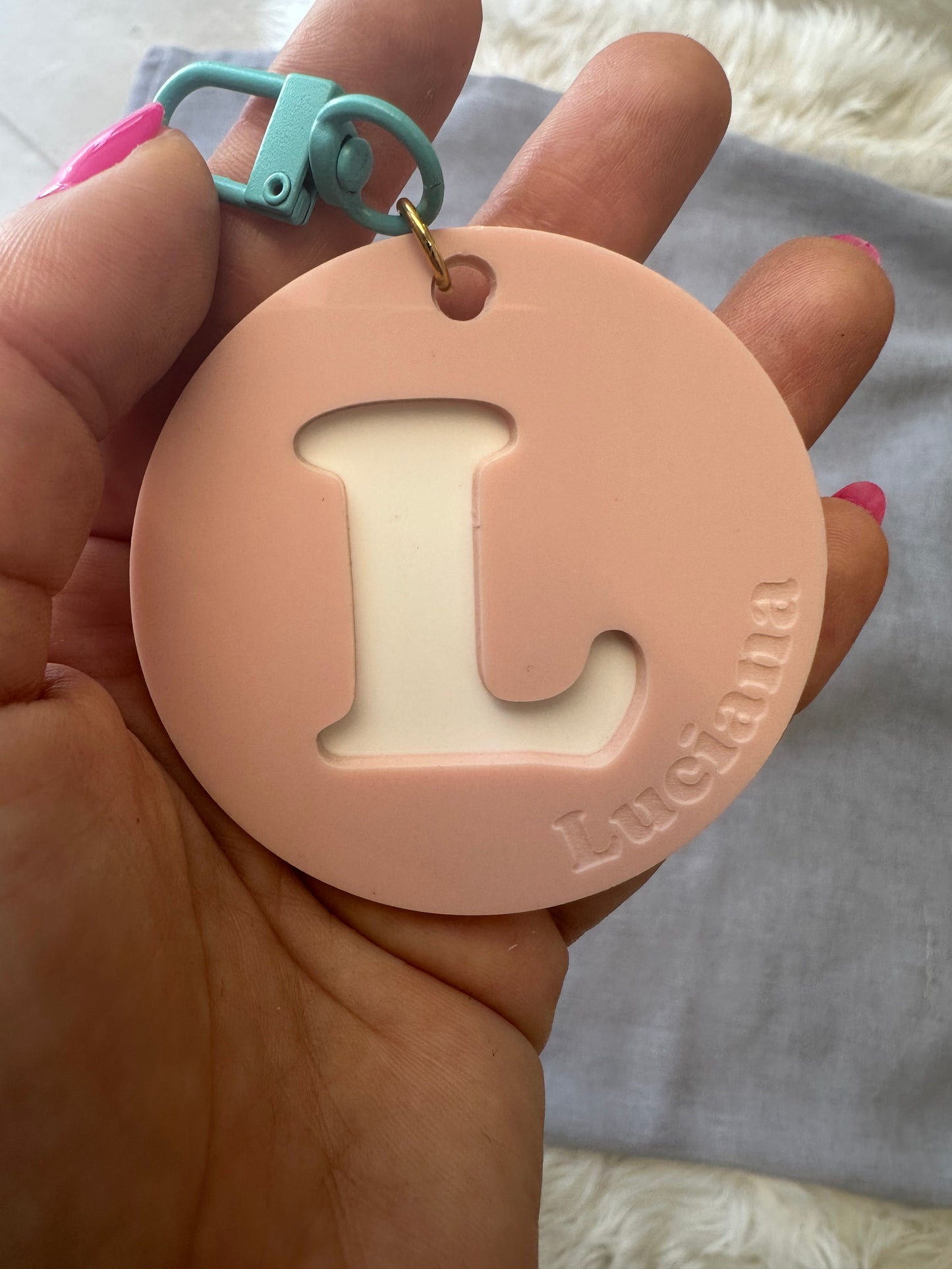 Letter Keychain