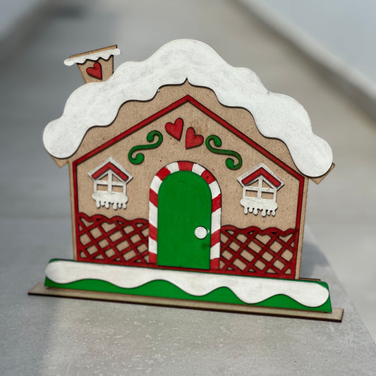 Gingerbread house DIY kit