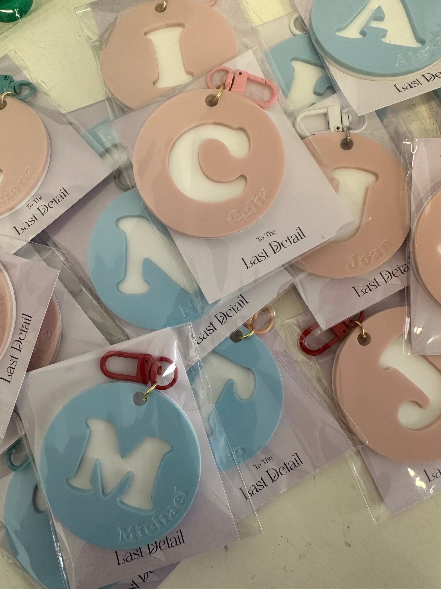 Letter Keychain