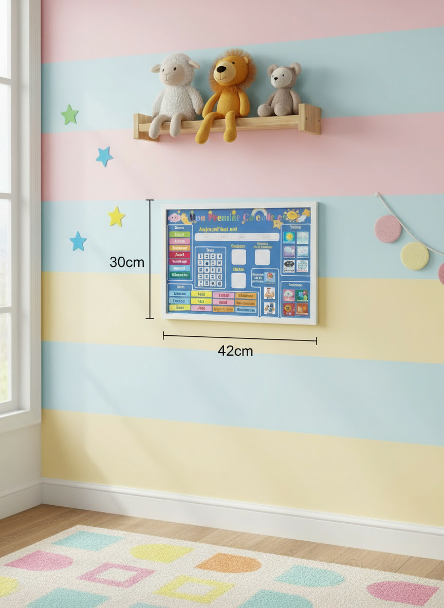 My First Calendar Magnetic Board