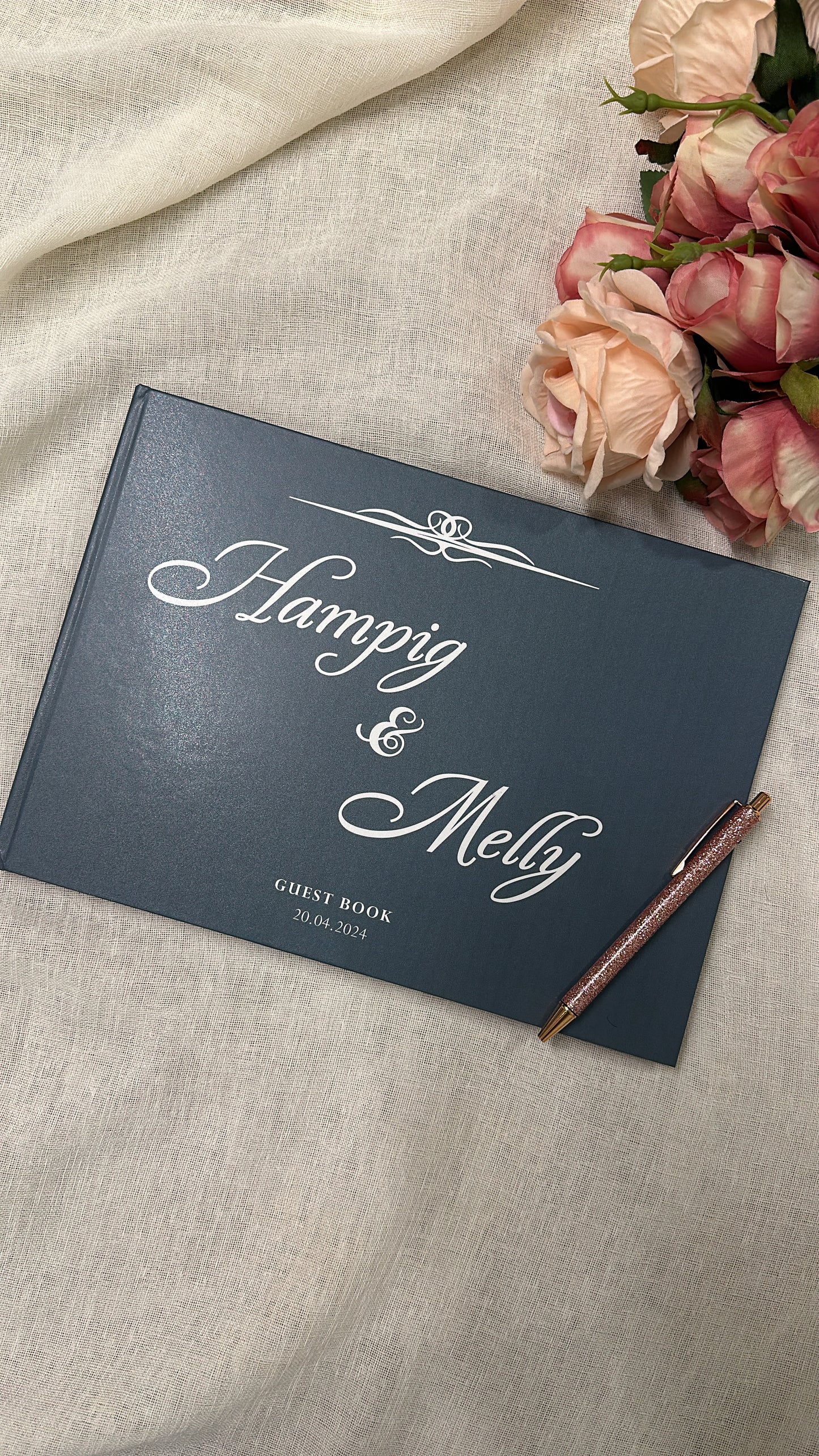 Guest Book Hard Cover