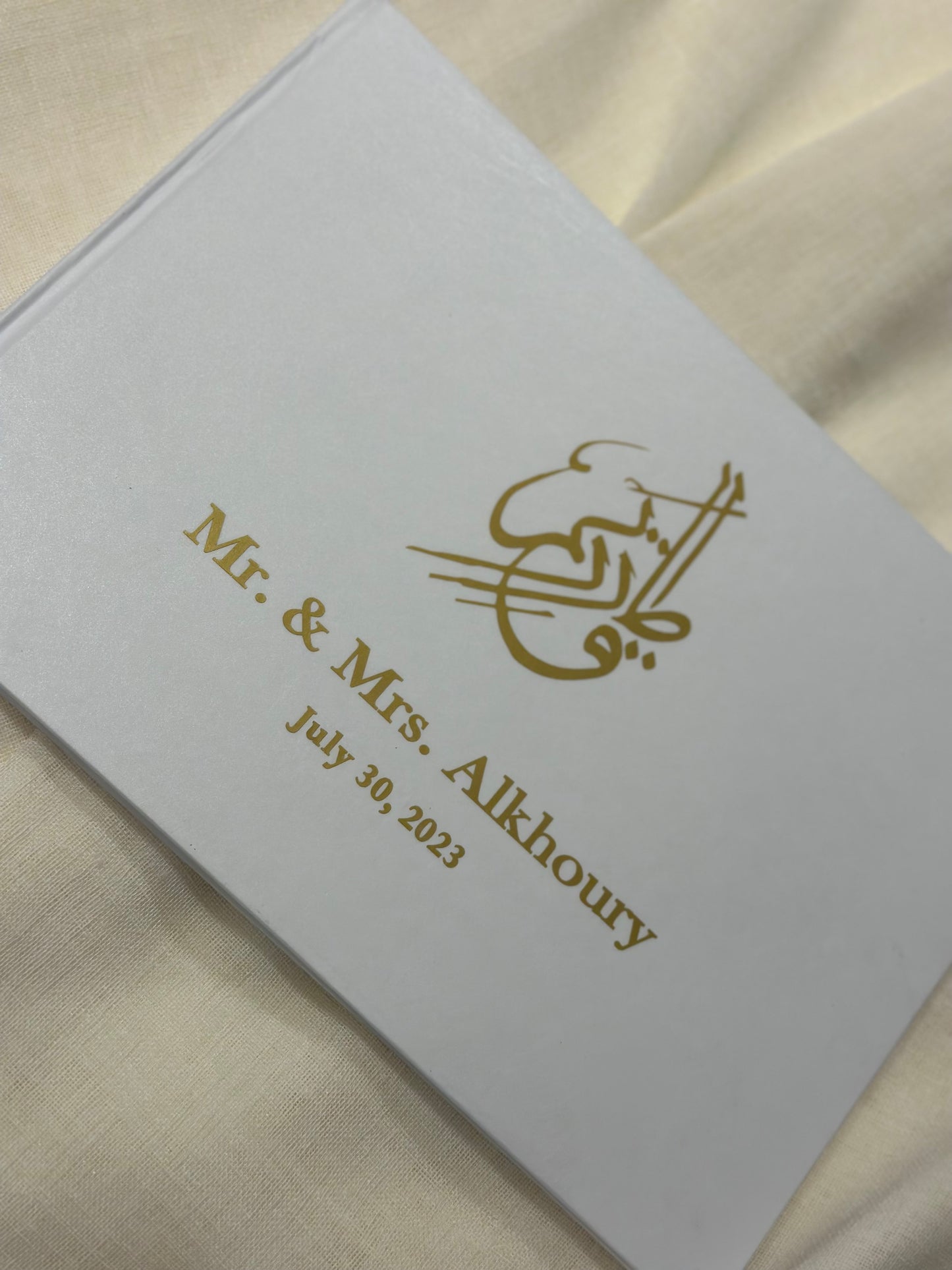 Guest Book Hard Cover