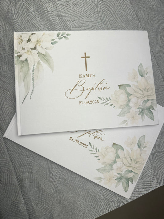 Guest Book Hard Cover