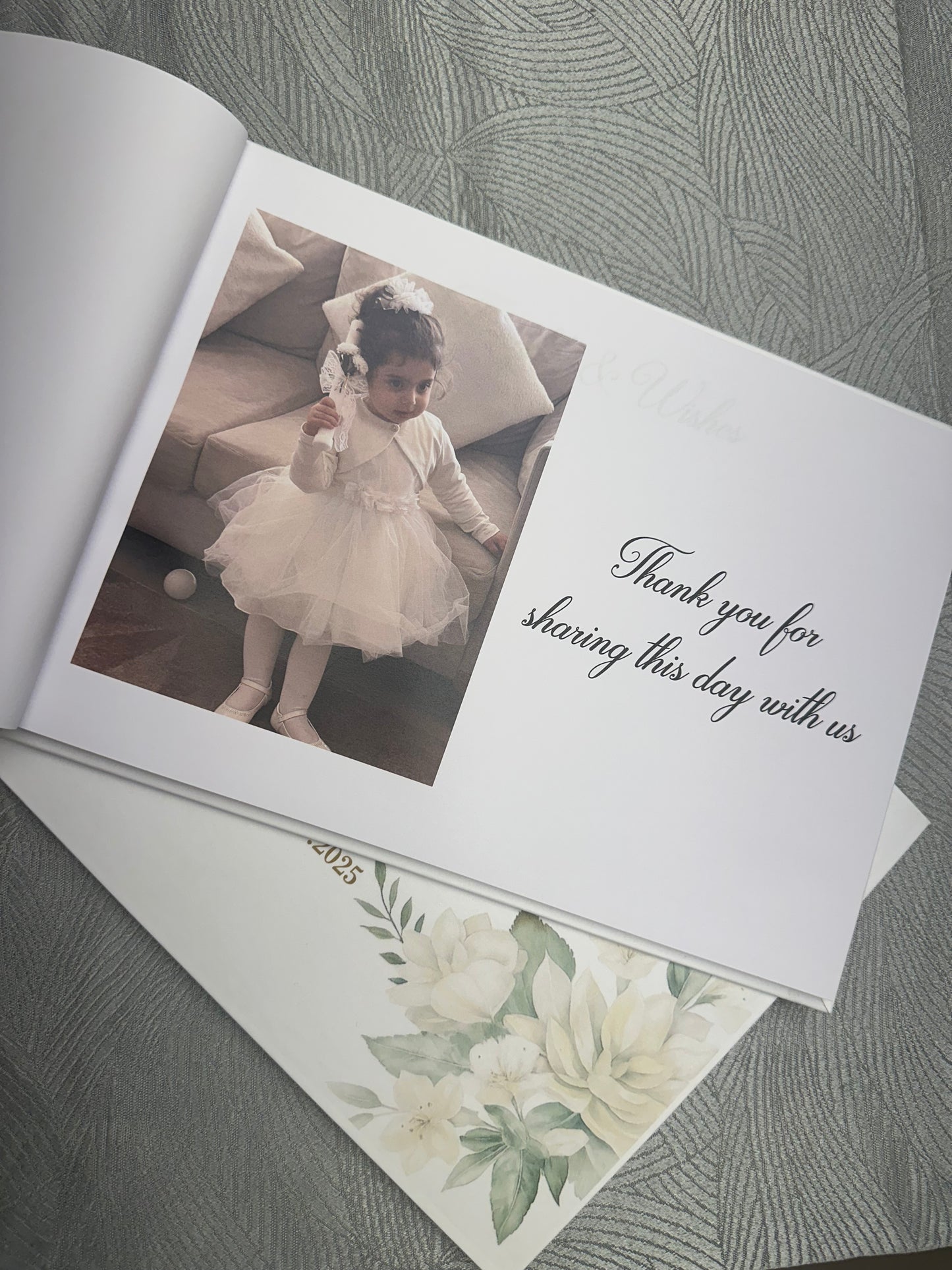 Guest Book Hard Cover