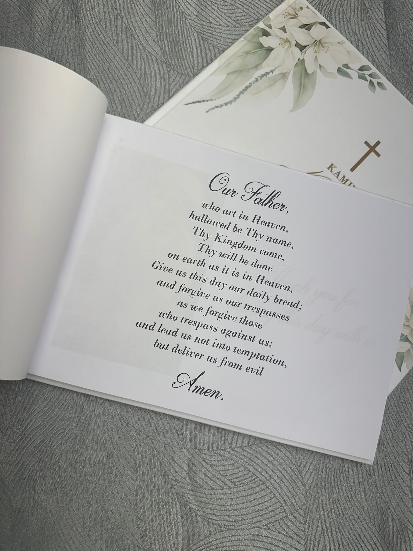 Guest Book Hard Cover