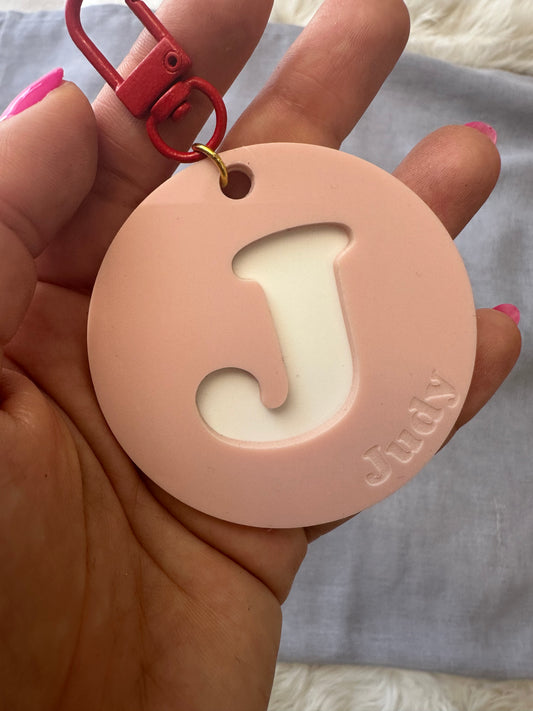 Letter Keychain