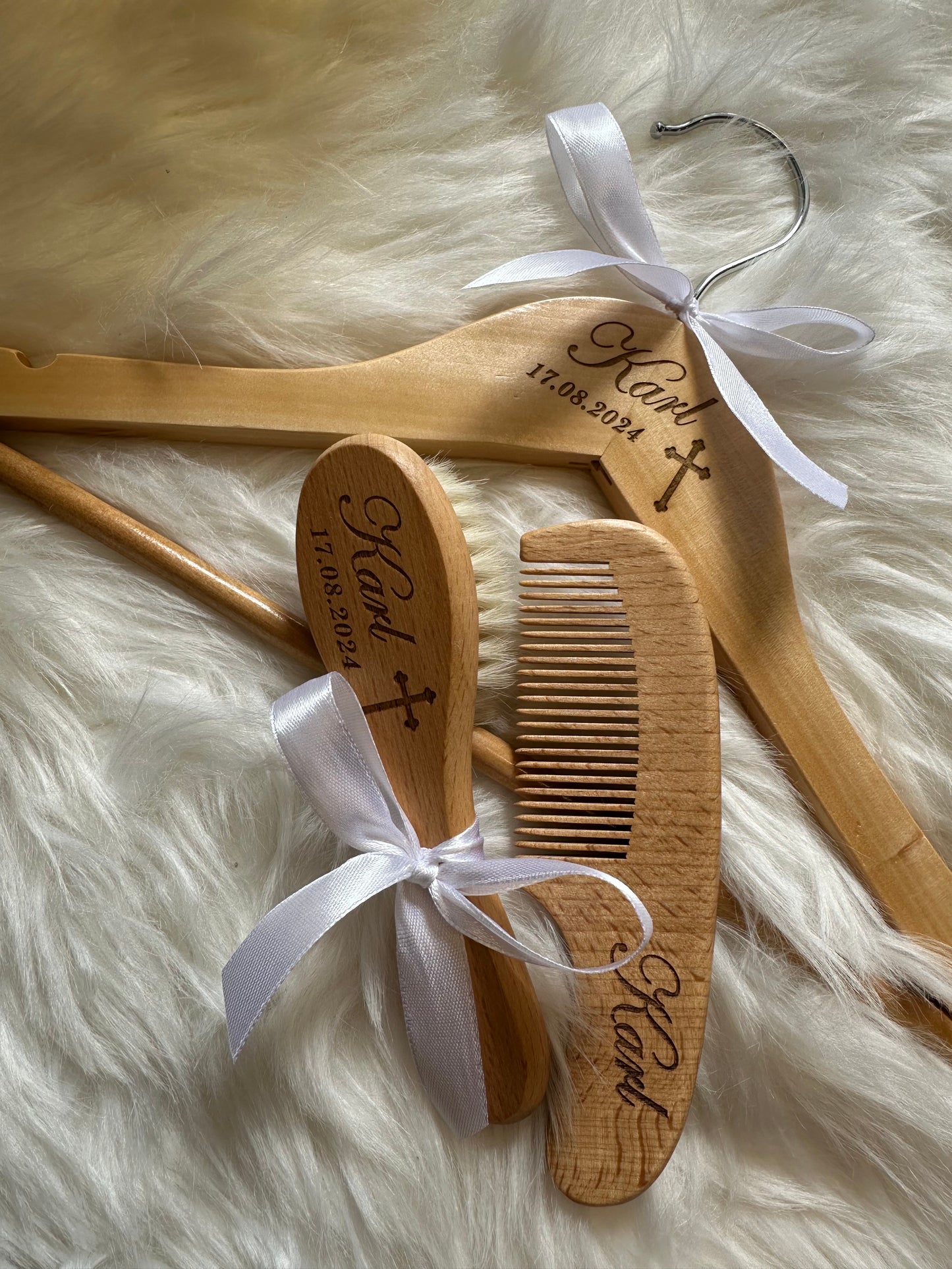 Soft Brush and Comb set