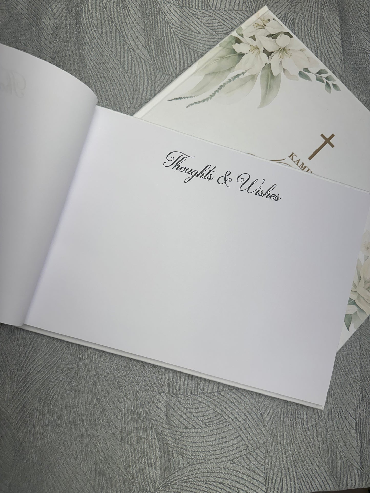 Guest Book Hard Cover